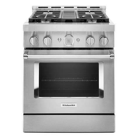 commercial 30 gas range